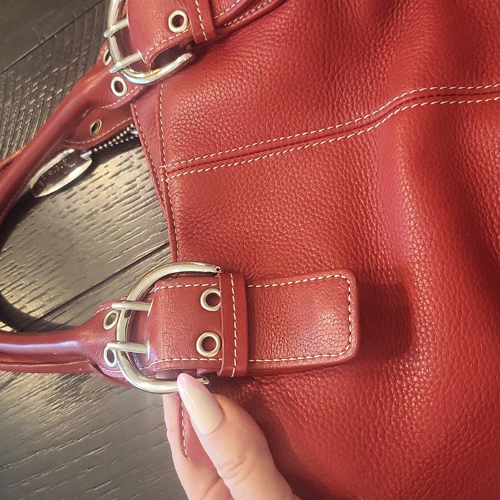 Tignanello Shoulder bag red - Picture 5 of 11